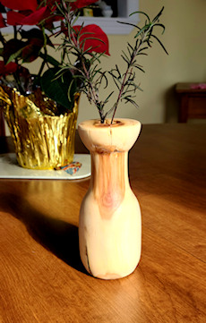 Stem Vase Apple